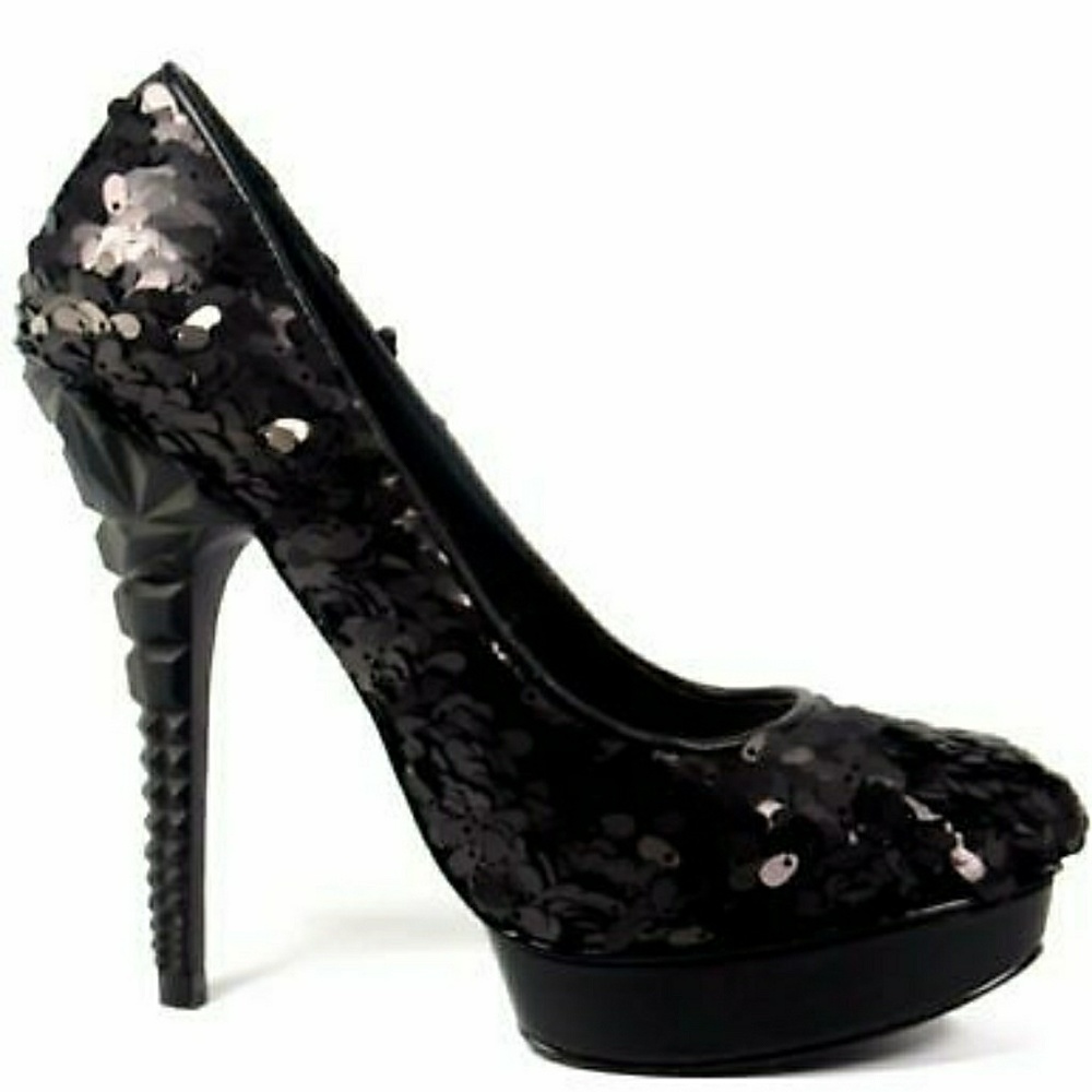 Rachel Roy Sequin Platform Pump